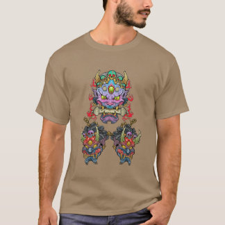 Hannya och Oni maskerar T-shirt