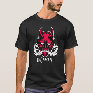 Hannya Oni Demon Japan Aesthetic Edgy Streetwear T Shirt