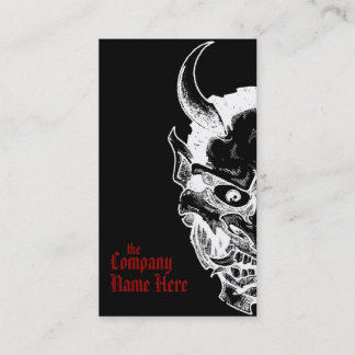 hannymask visitkort