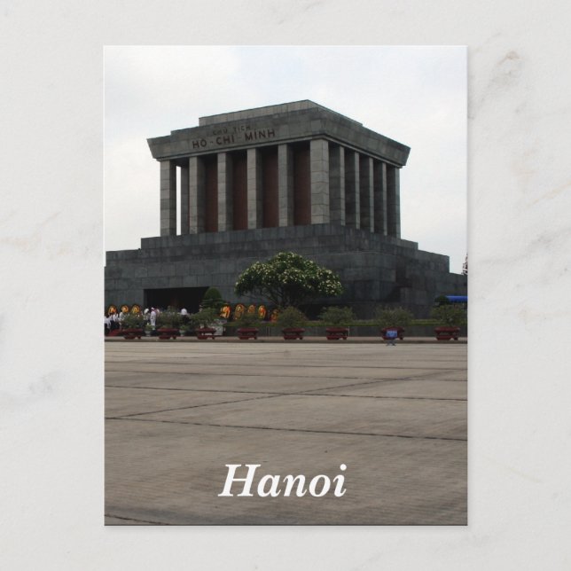 Hanoi-mausoleet Vykort (Framsida)