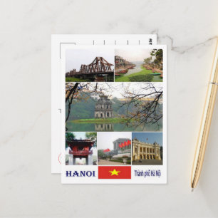 Hanoi - Mozaik - Vietnam - Vykort