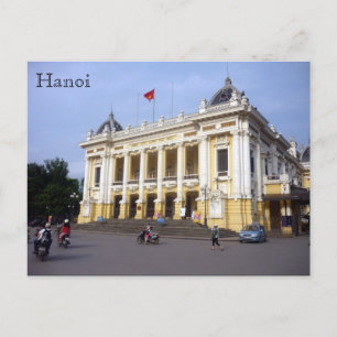 hanoi opera grand vykort