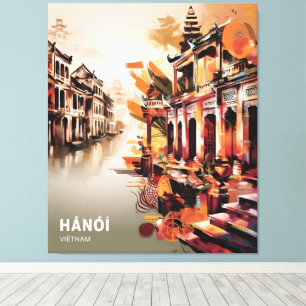 Hanoi Serenity Canvastryck
