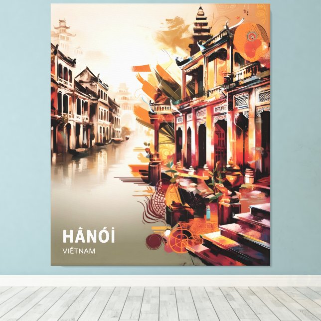 Hanoi Serenity Canvastryck (Insitu (trägolv))