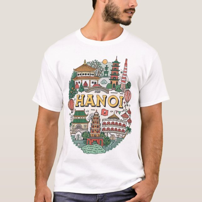 Hanoi T Shirt (Framsida)