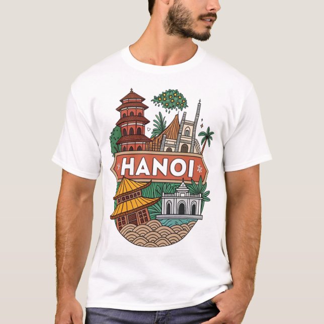 Hanoi T Shirt (Framsida)