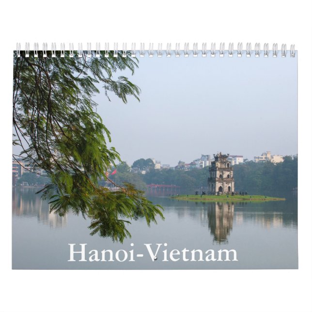 Hanoi-Vietnam Calendar Kalender (Omslag)