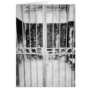 Hanoi Vietnam, Hanoi Hilton fängelsecelldetalj Hälsningskort