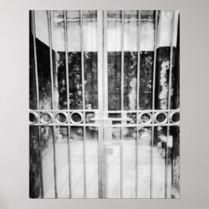 Hanoi Vietnam, Hanoi Hilton fängelsecelldetaljer Poster