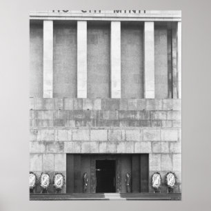 Hanoi Vietnam, Ho Chi Minhs mausoleum Poster