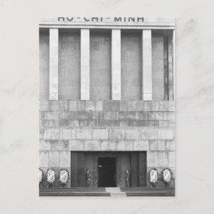 Hanoi Vietnam, Ho Chi Minhs mausoleum Vykort