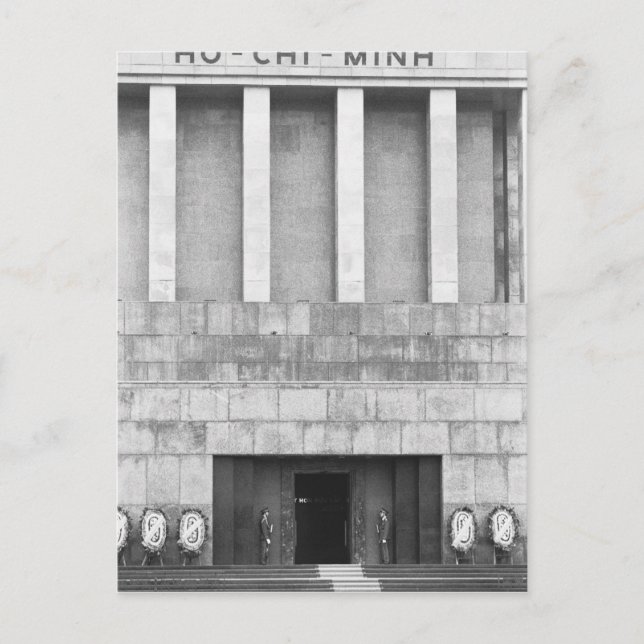 Hanoi Vietnam, Ho Chi Minhs mausoleum Vykort (Framsida)