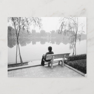 Hanoi Vietnam, Hoan Kiem Sjö (NR) Vykort