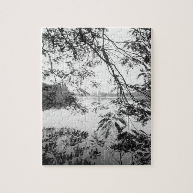 Hanoi Vietnam, Hoan Kiem Sjö View Pussel (Vertikal)