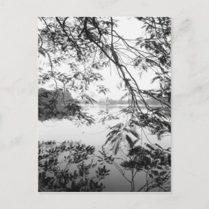 Hanoi Vietnam, Hoan Kiem-sjön utsikt Vykort