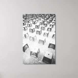 Hanoi Vietnam, Plastic Stools i Temple of Canvastryck