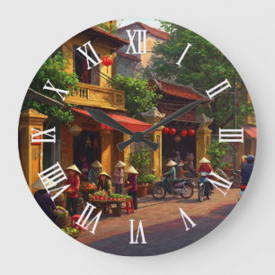 Hanoi Vietnam Resa Stor Klocka