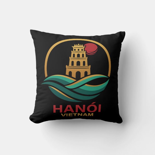 Hanoi Vietnam Southeast Asia Kudde (Framsida)