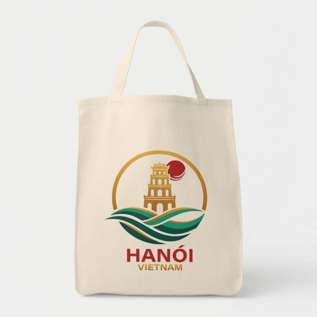 Hanoi Vietnam Southeast Asia Tygkasse (Framsidan)