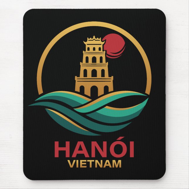 Hanoi Vietnam Sydostasien Musmatta (Framsidan)