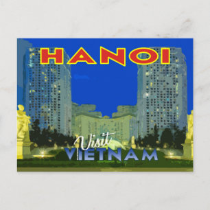Hanoi, Vietnam, vykort från serien Visit...
