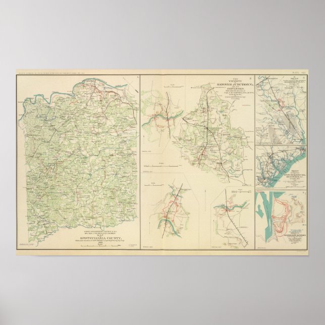Hanover Junction i Spotsylvania Poster (Framsidan)