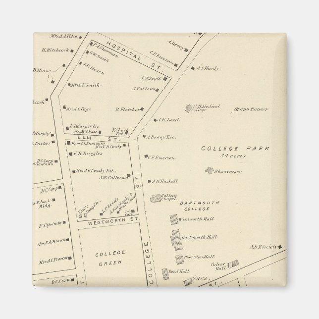 Hanover PO Magnet (Framsidan)