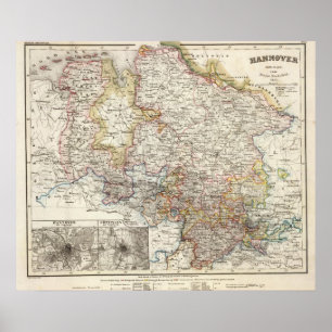 Hanover region av Tysklandet Poster