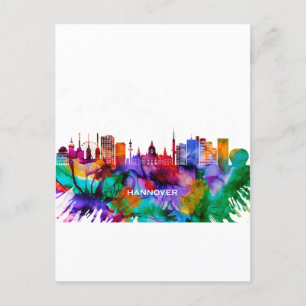 Hanover Skyline Helg Vykort