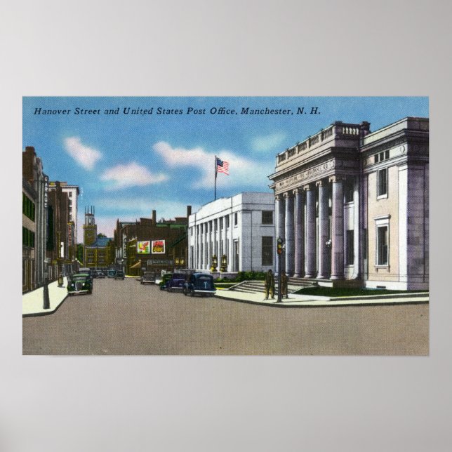 Hanover Street View of the Post Office Poster (Framsidan)