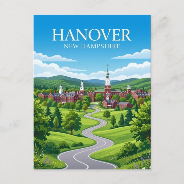 Hanover USA Vykort (Framsida)