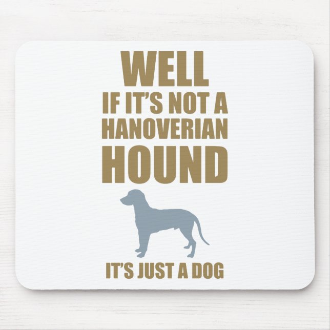 Hanoverian hund musmatta (Framsidan)