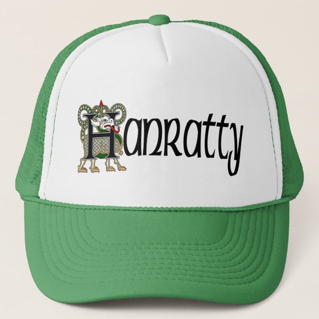 Hanratty Celtic drakelock Truckerkeps (Framsida)