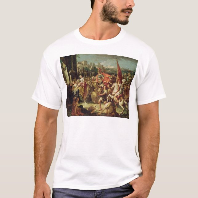 Hänrycka av Alexander underbaren T-shirt (Framsida)