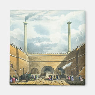 Hänrycka av järnvägen på kantbacken, Liverpool Magnet