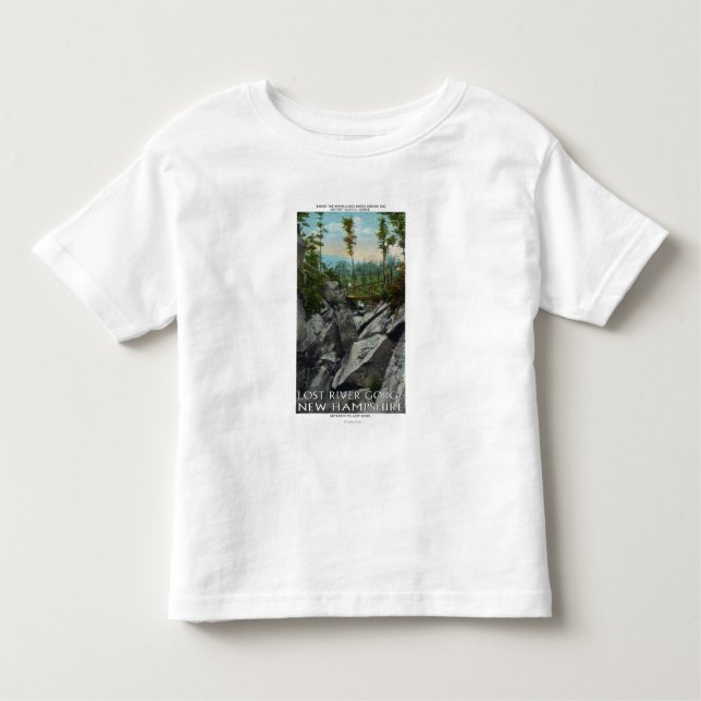 Hänrycka beskådar av en forntida is- klyfta tee shirt (Framsida)