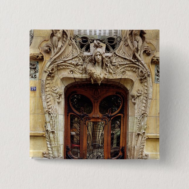 Hänrycka dörren till lägenheterna knapp (Framsida)