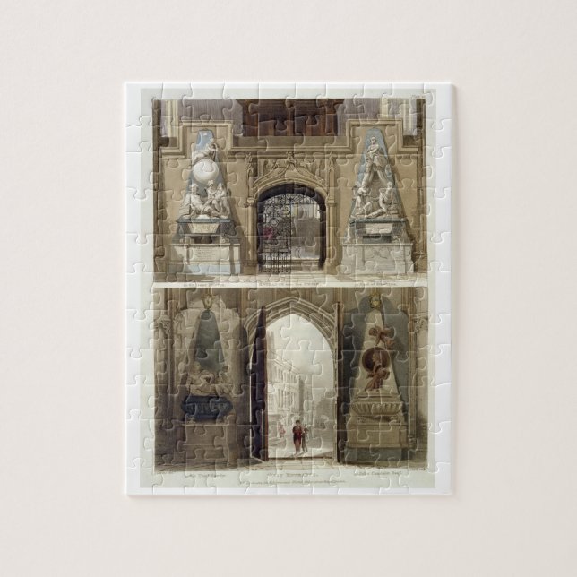 Hänrycka in i kören och väster hänrycker, pussel (Vertikal)