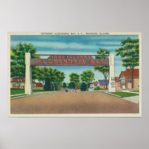 Hänrycka till den Alexandria fjärden beskådar Poster