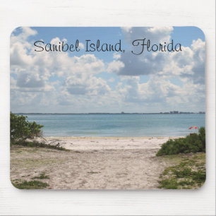 Hänrycka till den Sanibel stranden Musmatta