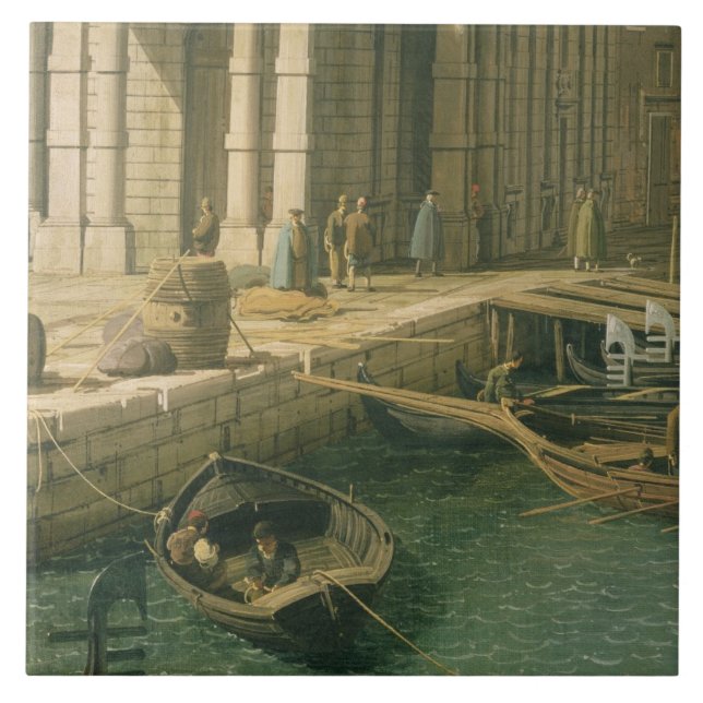 Hänrycka till den storslagna kanalen: Tittar Kakelplatta (Framsidan)