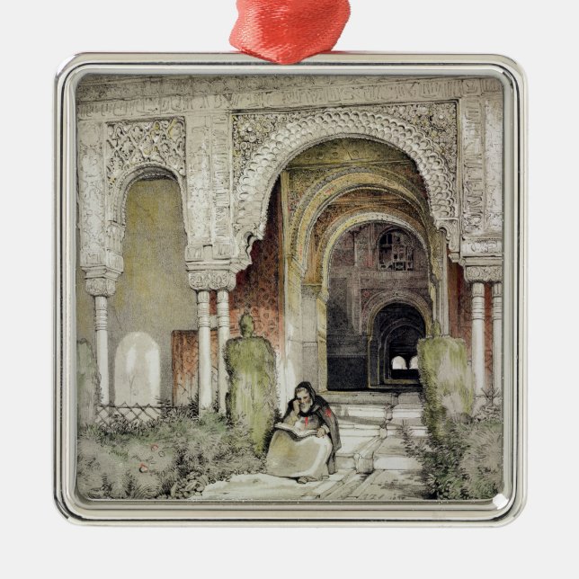 Hänrycka till Hallen av de två systrarna (Sala de Julgransprydnad Metall (Framsidan)