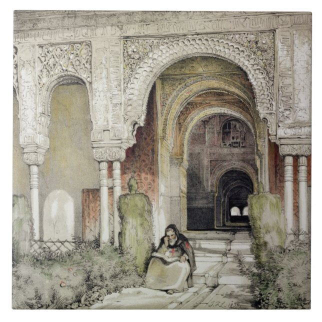 Hänrycka till Hallen av de två systrarna (Sala de Kakelplatta (Framsidan)