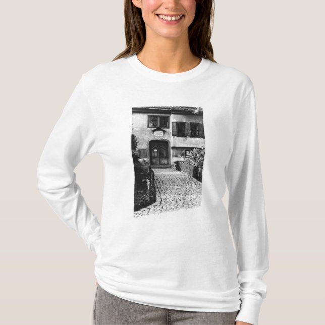 Hänrycka till Johanns Sebastian Bach hus T Shirt (Framsida)