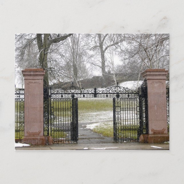 Hänrycka till Mellon parkerar, Pittsburgh, PA Vykort (Framsida)