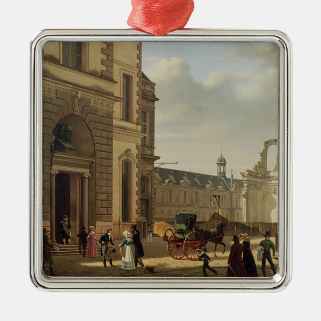 Hänrycka till Museen de Luftventil och St. Julgransprydnad Metall (Framsidan)