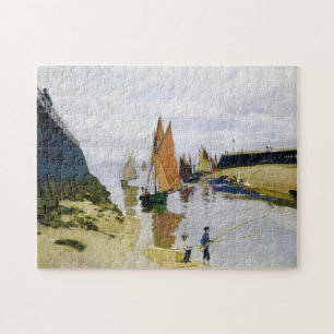 Hänrycka till porten av Trouville Claude Monet Pussel