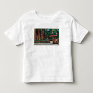 Hänrycka till stora träd parkerar, Santa Cruz Tee Shirt