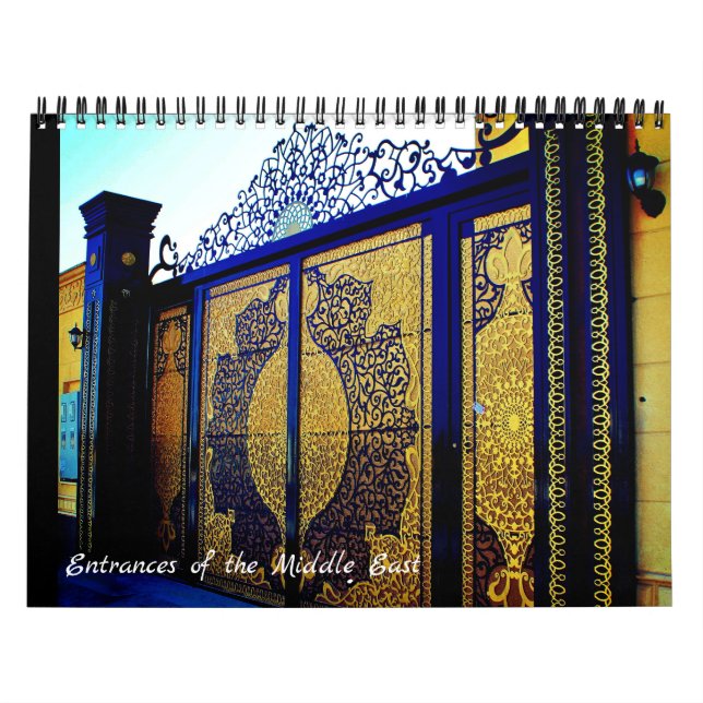Hänrycker av mellan östern kalender (Omslag)