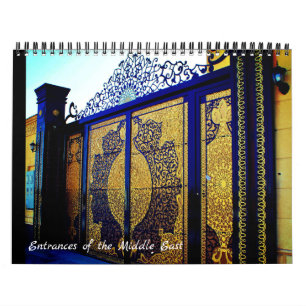 Hänrycker av mellan östern kalender